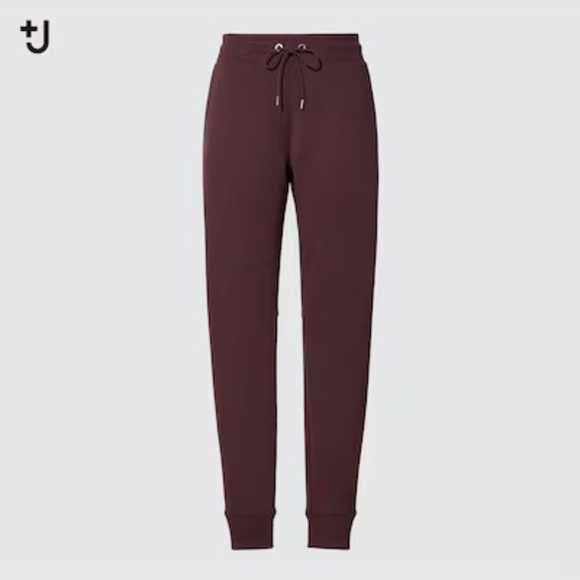 UNIQLO +J Dry Sweatpants (Wine) - Size XS - Picture 2 of 3